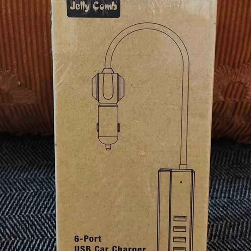 6-Port USB Car Charger
